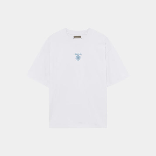 White Oversized Tree T-Shirt